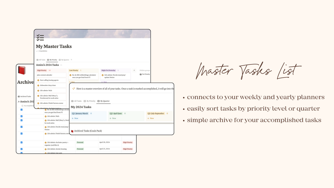 Mindful Life Goals Pack