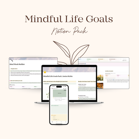 Mindful Life Goals Pack