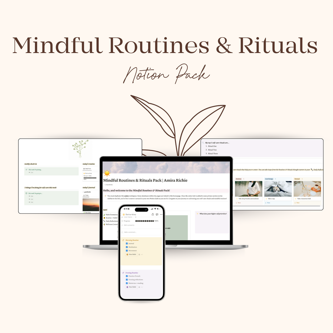Mindful Routines and Rituals Pack